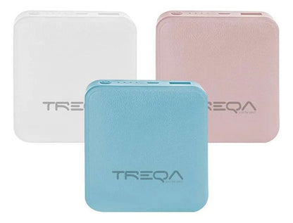 Power Bank Cargador Portatil Treqa 6000mah Usb 2.1a Celular Celeste