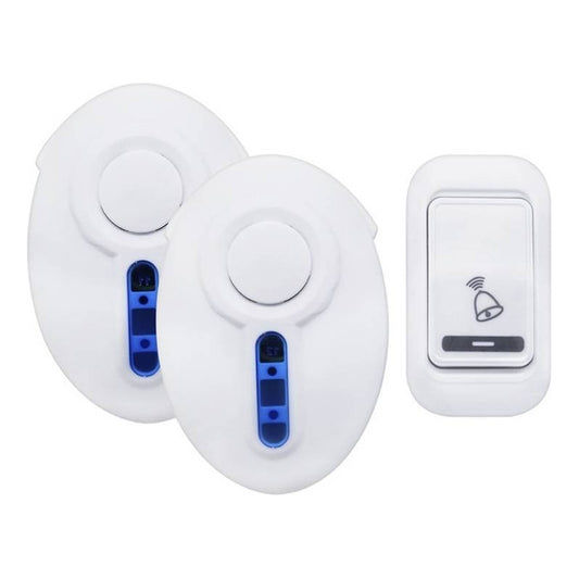 Timbre Inalambrico Exterior Doble 220v Anti Interferencias