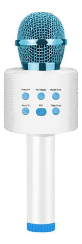 Micrófono Inalámbrico Karaoke Bluetooth Usb Altavoz 5w Aleatorio