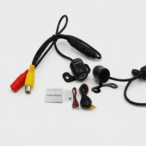 Camara Reversa Auto Vision Nocturna Conexion Radio Pantalla