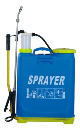 Mochila Fumigadora Pulverizadora De 16lts Azul