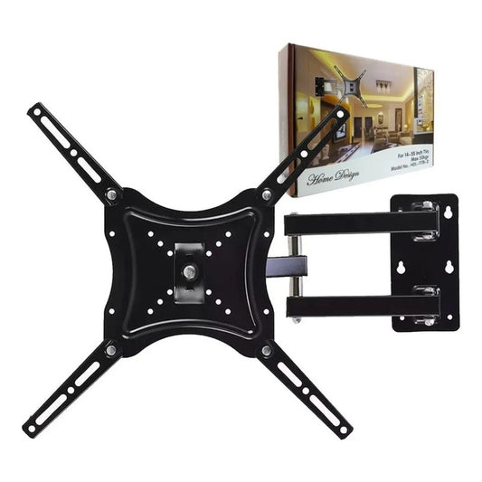 Soporte Tv Pared Articulado 14 A 55 Doble Brazo Movil 50kg
