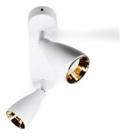 Aplique Pared Exterior Luminaria Lampara Spot Foco 2 Luces