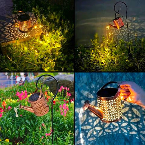 Adorno De Regadera Decorativa Jardin Exterior Solar Varios