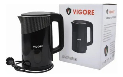 Jarra Eléctrica Hervidor Pava 2.3l 1500w Corte Seguridad Negro