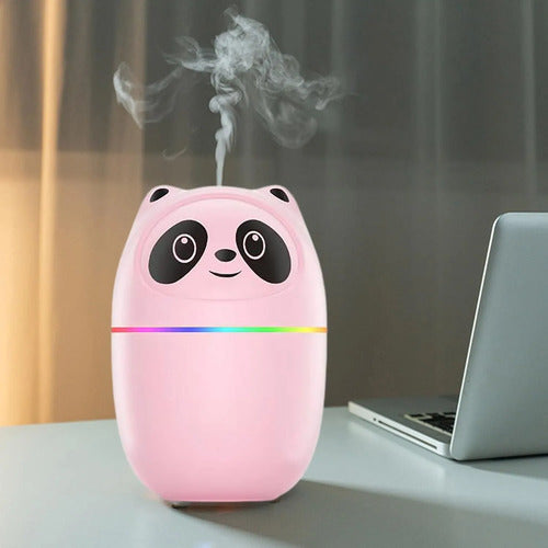 Difusor Humidificador De Aromas Ultrasonico Aromatizador Rosa