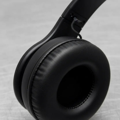 Auricular Bluetooth Tf Aux 3.5 Micrófono Vincha Ajustable Negro