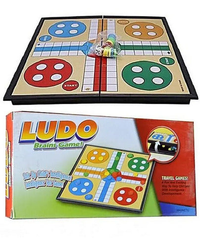 Ludo Magnetico Juego Mesa Clásico Educativo Tablero