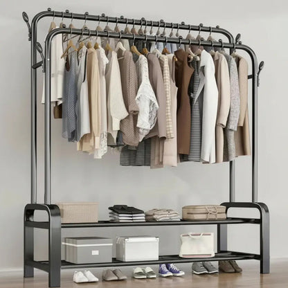 Perchero Organizador De Pie Estante Ropa Dormitorio Aleatorio