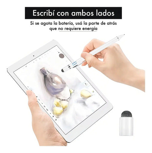 Lápiz Óptico Capacitivo Genérica K811-white - Blanco