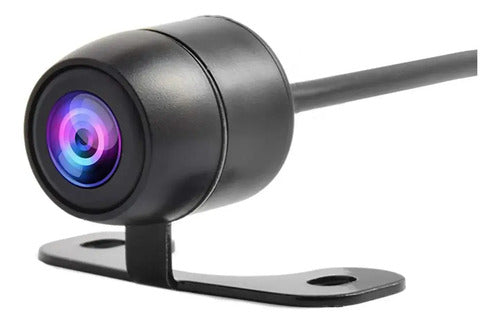 Camara Auto Reversa Vision Nocturna Pantalla Radio + Cables
