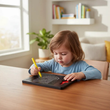 Pizarra Pizarrón Tablero Magnética Creativa Infantil Dibujo Negro