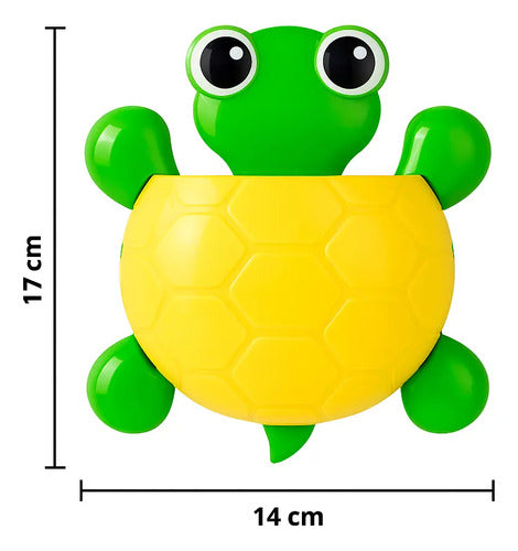 Porta Cepillo Dientes Infantil Diseño Tortuga
