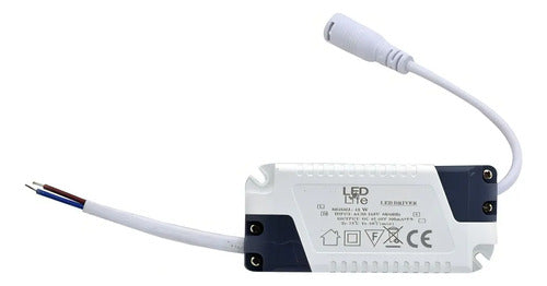 Plafón Led Life 24w Redondo Luz Fría 6500k 28.5cm Modelo Lh-1783 Blanco