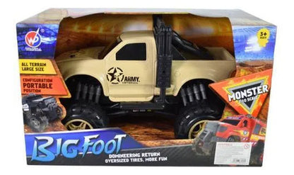 Camioneta 4x4 Todoterreno A Fricción Todoterreno Escala 1:10 Beige