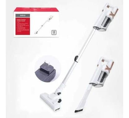 Aspiradora Inalambrica Recargable Baterias Litio Motor Cobre Blanco