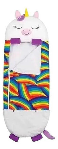 Saco De Dormir Infantil Para Niños Peluche 135x50cm Talle S