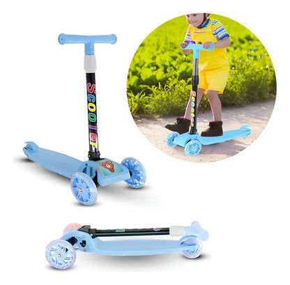 Tripatin Infantil Para Niños Monopatin De Plastico Plegable