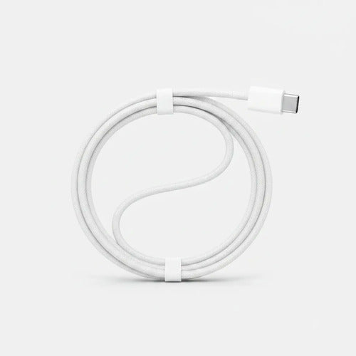 Cable Datos Tipo C A Tipo C 60w Carga Rapida 1m Ios Usb C Blanco