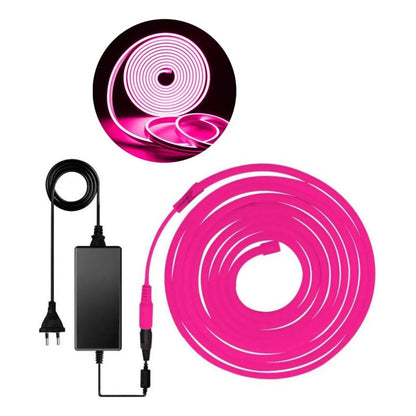 Tira Led Neon Flexible 5 Metros Manguera Luces Decoracion