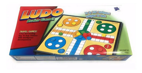 Ludo Magnetico Juego Mesa Clásico Educativo Tablero
