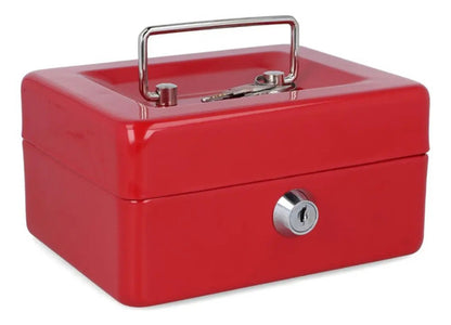 Caja Fuerte De Seguridad Metalica 20x16x9cm Varios Colores Aleatorio