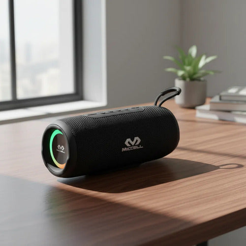Parlante Inalambrico Rgb 20w Bluetooth 5.4 Ios Android Ios Negro