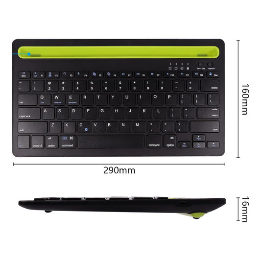Teclado Bluetooth Portatil Inalambrico Soporte Tablet Celu