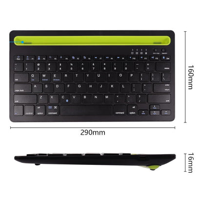 Teclado Inalambrico Tablet Celu Bluetooth Portátil Soporte