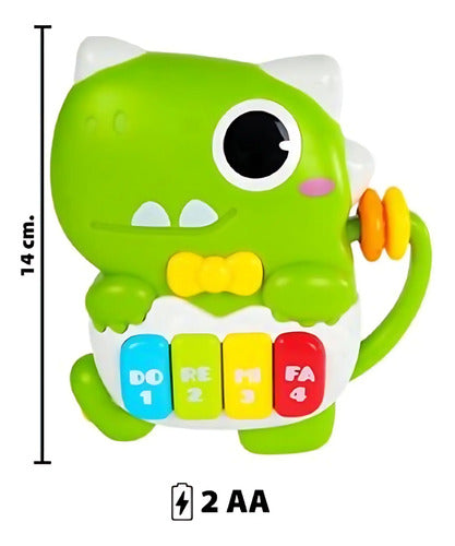 Juguete Infantil Didactico Piano Con Luz Y Sonido Niños