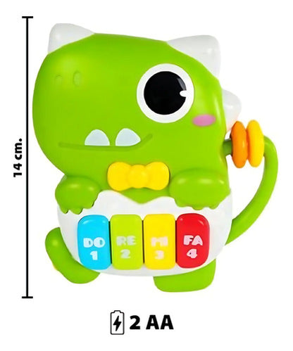 Juguete Infantil Didactico Piano Con Luz Y Sonido Niños