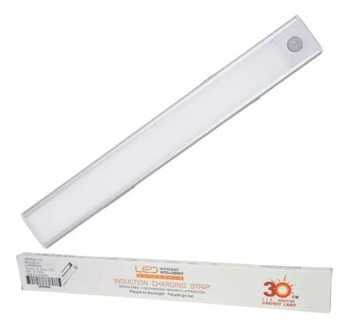Lámpara Led Recargable 30cm Sensor Movimiento Usb