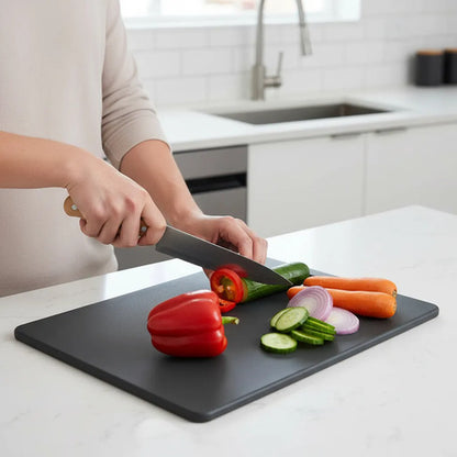Tabla Picar Cortar Plastica Reforzada 36x27cm Cocina Liso