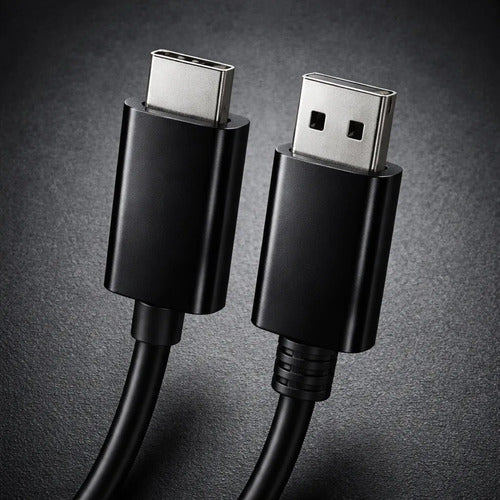 Adaptador Conversor Hdtv-displayport Dp 4k Monitor Notebook Negro