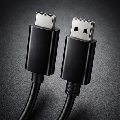 Adaptador Conversor Hdtv-displayport Dp 4k Monitor Notebook Negro