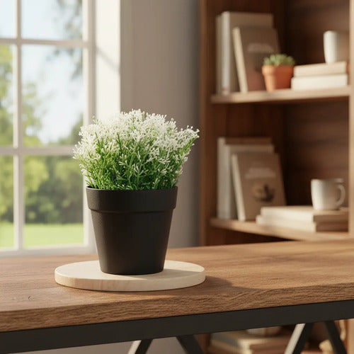 Maceta Diseño Surtido Planta Artificial Decorativa 15x6cm Aleatorio