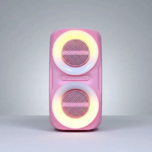 Parlante Bluetooth 2x3'' Led Rgb Tws Tf Usb Fm Portátil Aleatorio - Segun Stock