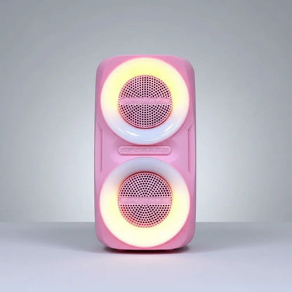Parlante Bluetooth 2x3'' Led Rgb Tws Tf Usb Fm Portátil Aleatorio - Segun Stock