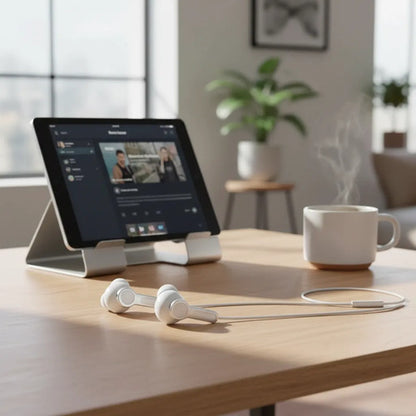 Auriculares In Ear Para Ios Con Cable Graves Profundos Blanco