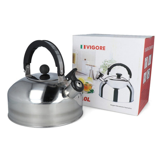 Caldera Silvadora 4 Litros Acero Inoxidable Cocina