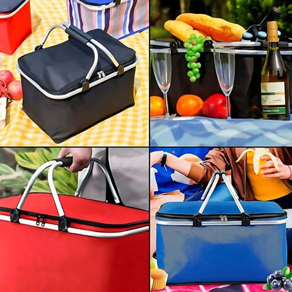 Bolsa Plegable Conservadora Picnic Camping Multiuso Asas Aleatorio