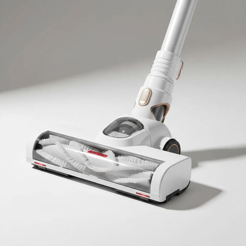 Aspiradora Inalambrica Recargable Baterias Litio Motor Cobre Blanco