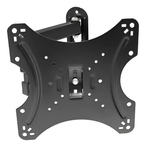 Soporte Tv 14 A 42 Pulgadas Brazo Articulado 35kg Color Negro