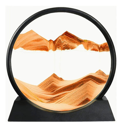 Adorno Arena Flotante Movediza Decoracion Circular 19,5x18cm Varios