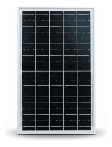 Foco Solar Led 150w Reflector Exterior Con Control Remoto Negro Blanco Frío