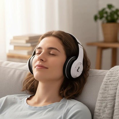 Auricular Bluetooth Tf Aux 3.5 Micrófono Vincha Ajustable Aleatorio