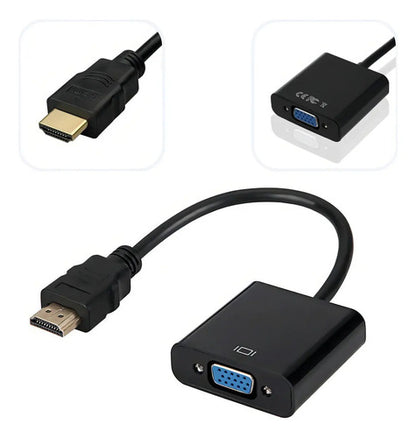 Adaptador Conversor Hdtv/hdmi A Vga Full Hd 1080p Audio
