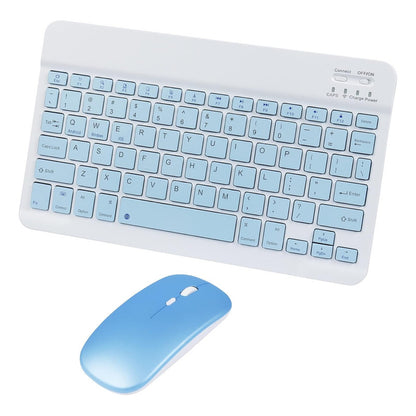 Teclado Y Mouse Inalambrico Bluetooth Recargable Combo