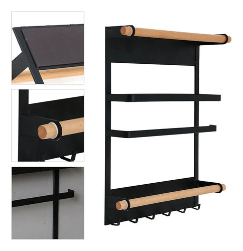 Organizador Colgante Magentico Heladera Cocina Porta Rollos Aleatorio