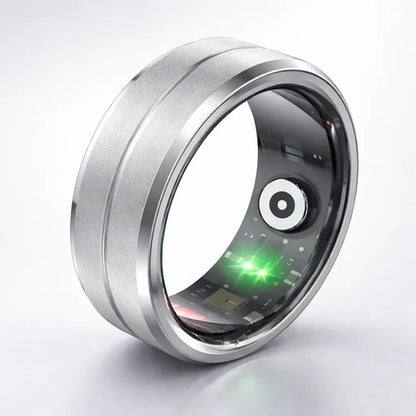 Anillo Inteligente Monitoreo Sueño Talle 8 Ios Android Plateado 8